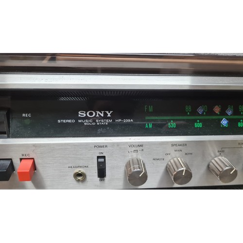 370 - Vintage Sony Stereo Music System HP-239a Solid State