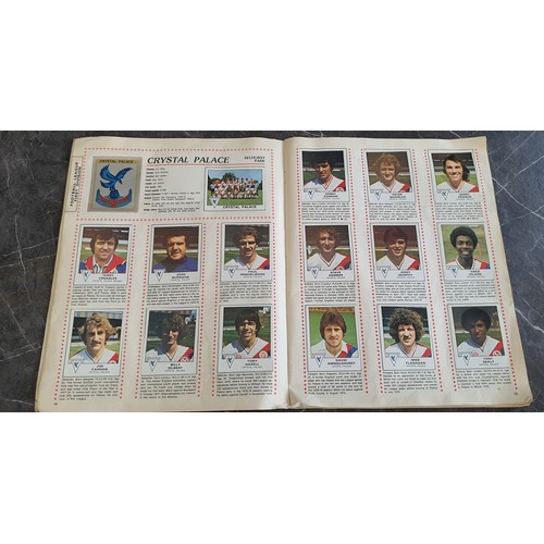 55 - 2x Vintage Football Sticker Albums - 1978 and 1980 - Panini - Both appear 100% complete