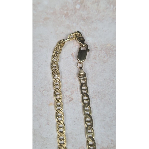 107 - 9ct Gold Necklace (19.8g) Length tbc?