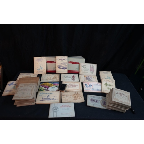 879 - Large Lot of Complete Cigarette Card Albums