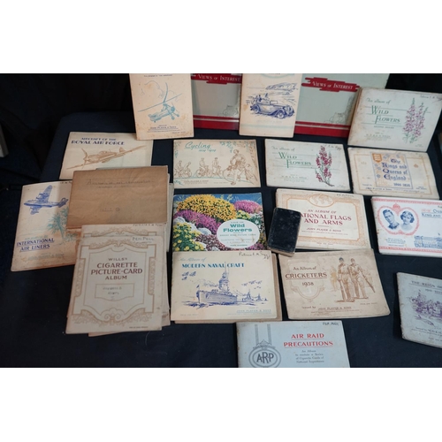 879 - Large Lot of Complete Cigarette Card Albums