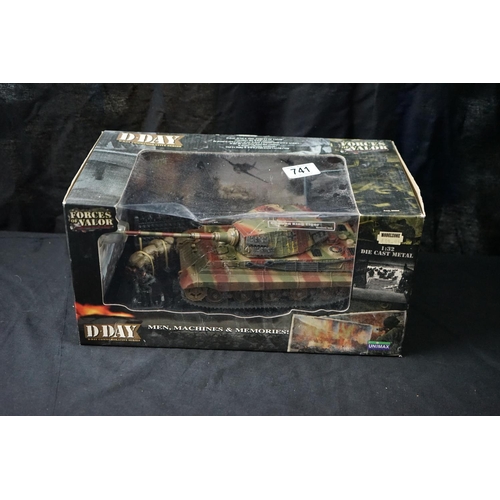 Unimax Forces of Valor D Day German King Tiger Diecast Tank Model