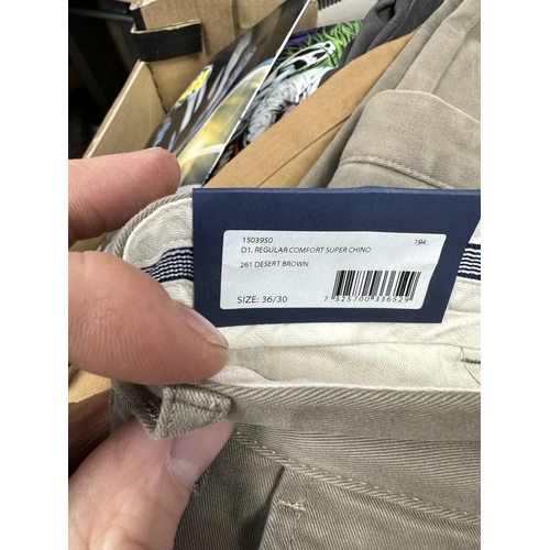 877 - 4 Brand New Pairs of Gant Chinos Assorted Sizes