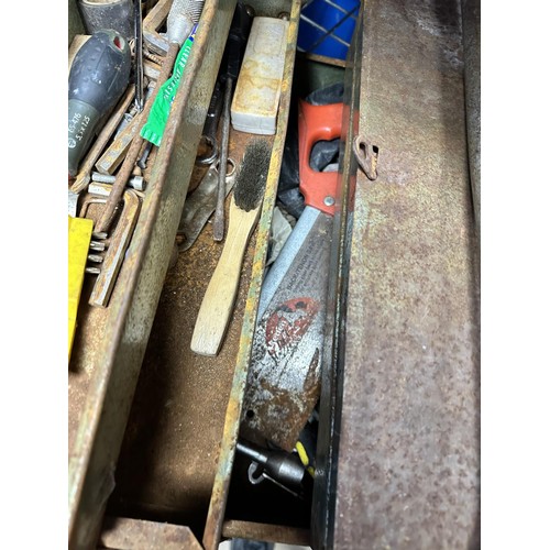 987 - Vintage Toolbox and Contents