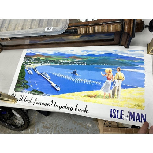 982 - Vintage Isle of Man Tourism Poster