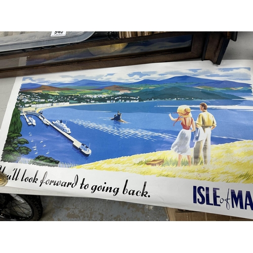 982 - Vintage Isle of Man Tourism Poster