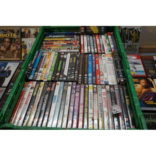 106 - Crate of Various DVD's