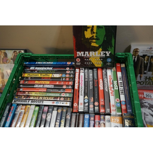 106 - Crate of Various DVD's