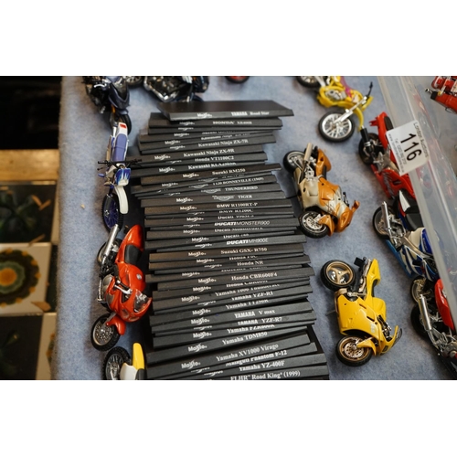 116 - Complete Collection of Maisto Motorbikes