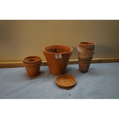 117 - Lot of Plant Pots