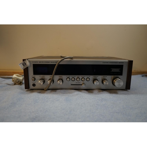 89 - Superscope R-1270 Stereo Receiver