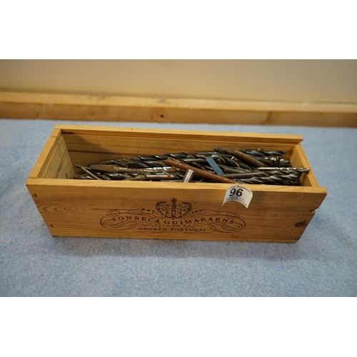 96 - Box of Drill Bits