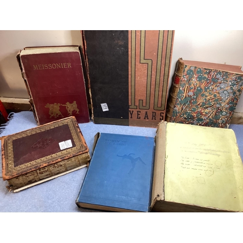 171 - Large Lot of Books including Select Works of John Bunyan 1866 and other 19th Century Books