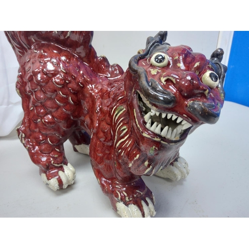 346 - Pair of Decorative Chinese Foo Dogs