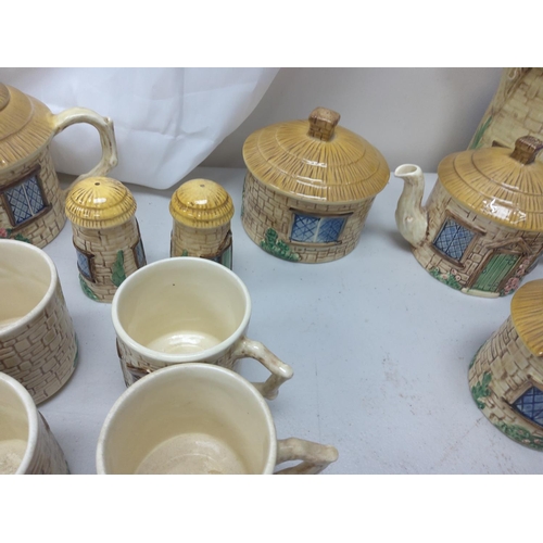 356 - Large Collection of Sylvac Cottage ware