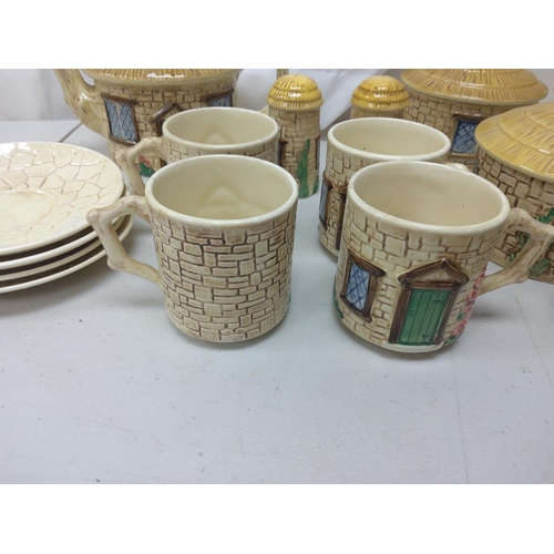 356 - Large Collection of Sylvac Cottage ware