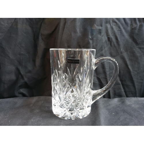 73 - New Thomas Webb Crystal Tankard