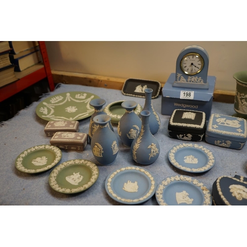 198 - Large Collection of Wedgwood Jasperware