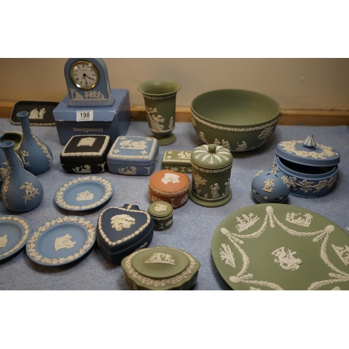 198 - Large Collection of Wedgwood Jasperware