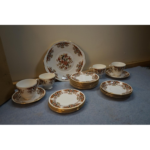 210 - Colclough Royale Tea Set