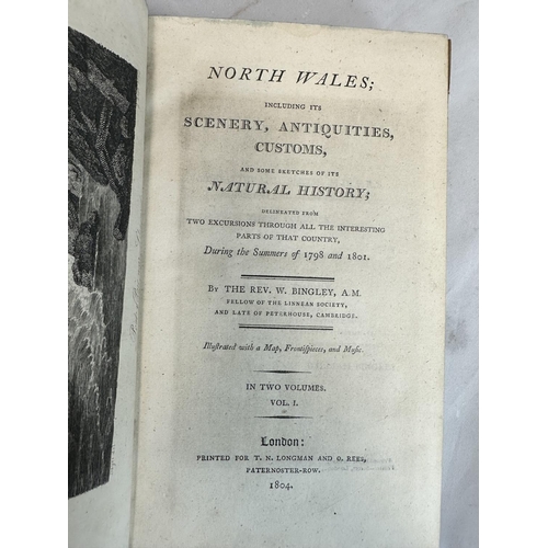 331 - North Wales-Including its Scenewry, Antiquities, Customs and some Sketches of it's Natural History-R... 