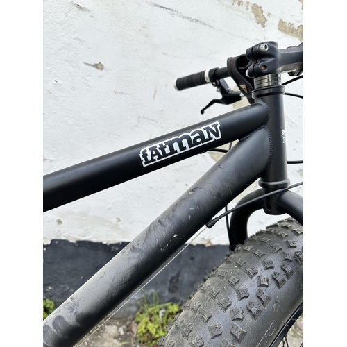 345 - Fat Tyre Bikes Fatman Bicycle in Good Working Order and Very Good Condition