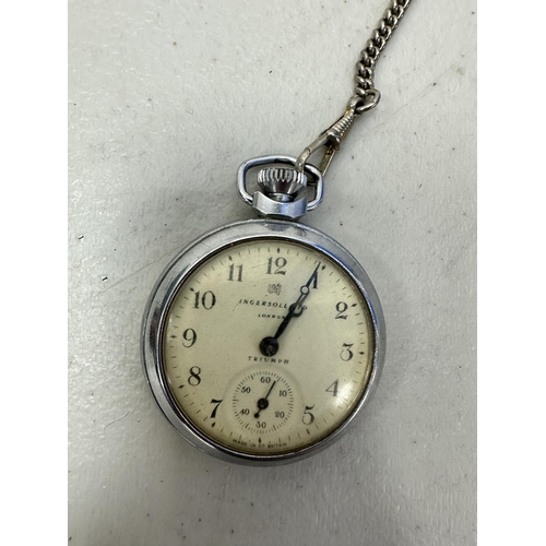 350 - Ingersoll Triumph Pocket Watch