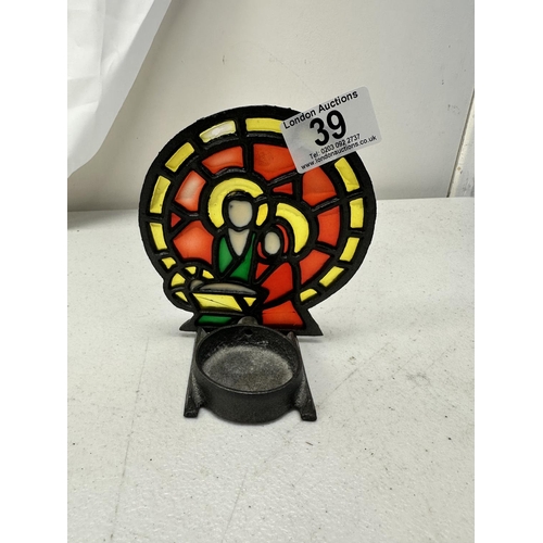 39 - Stained Glass Tealight Holder