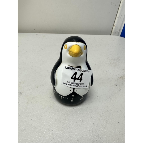 44 - Retro Penguin Kitchen Timer