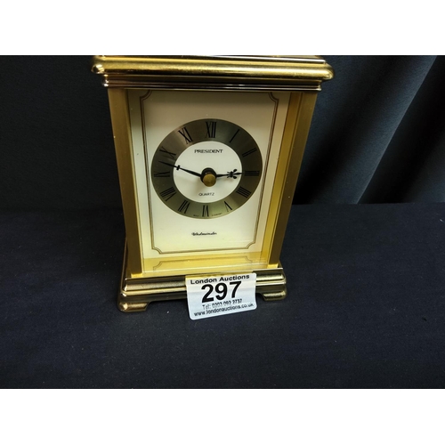 477 - President Carriage Clock