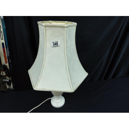 482 - Vintage Lamp & Shade