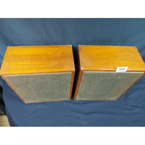 487 - Pair 60s/70s Teak Cased Speakers