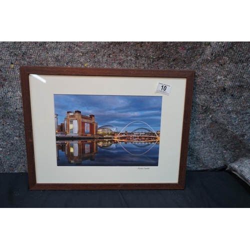 10 - Signed Photograph of Newcastle-Baltic Flour Mills