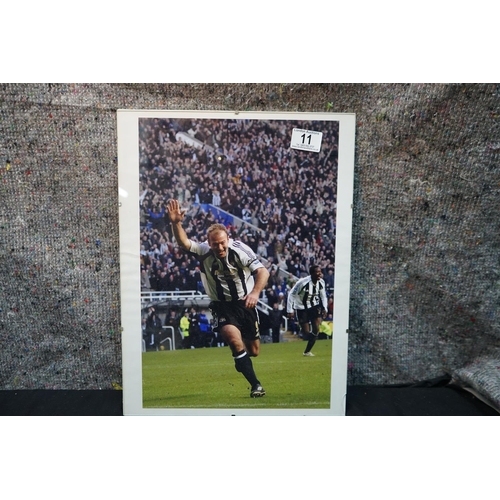 11 - Framed Alan Shearer Photograph