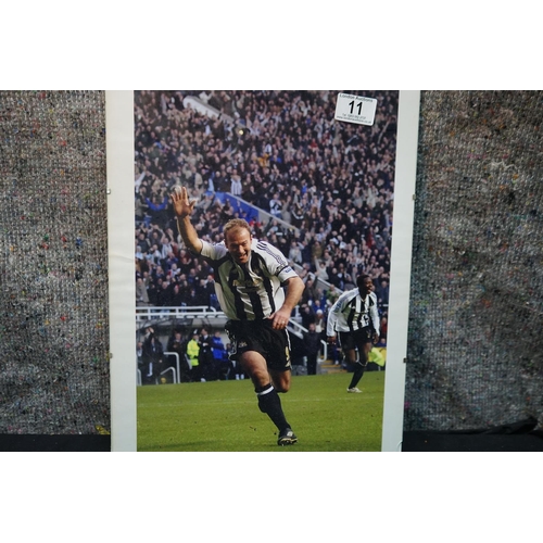 11 - Framed Alan Shearer Photograph