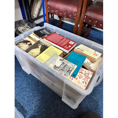 501 - Crate Containing a Large Quantity of Vintage Penguin Books etc