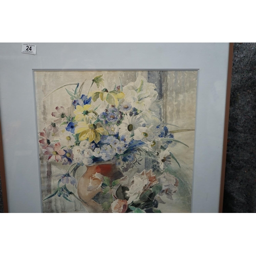 24 - Helen Dorothy Copsey-Still Life Watercolor Painting