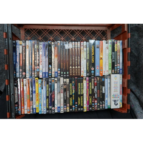 7 - Crate of DVD's