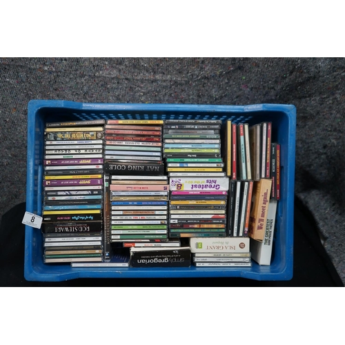 8 - Crate of CD's