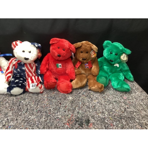 247 - Lot of Various TY Beanie Baby Soft Toys