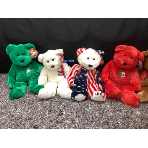 247 - Lot of Various TY Beanie Baby Soft Toys