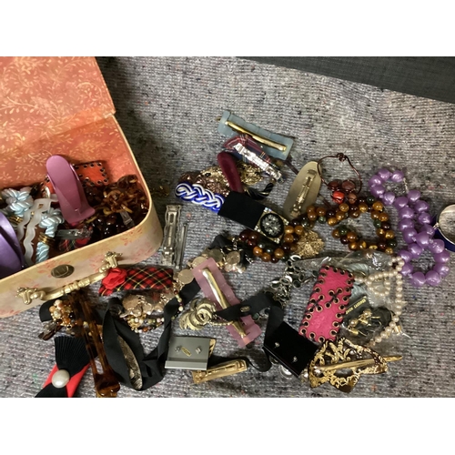 259 - Carton of Various Costume Jewellery