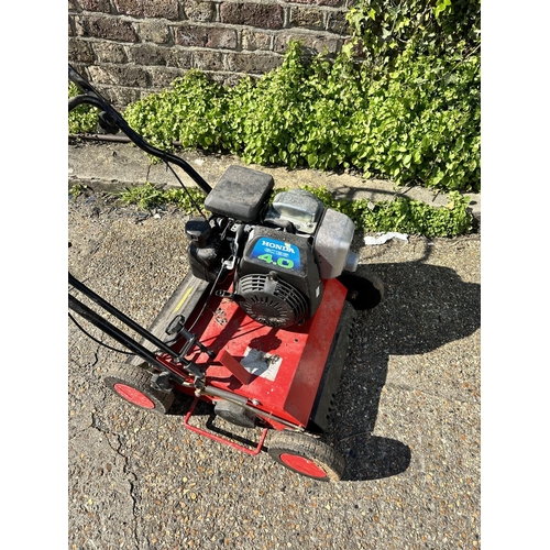 262 - Petrol Garden Scarifier with Honda Engine