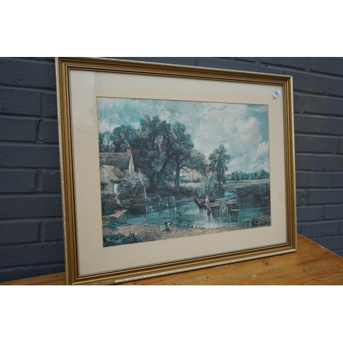 16 - Framed Country Scene Print