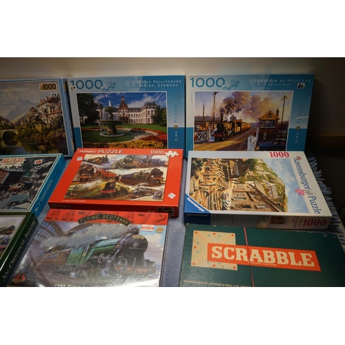 263 - Lot of Vintage Puzzles mostly Railway Interest