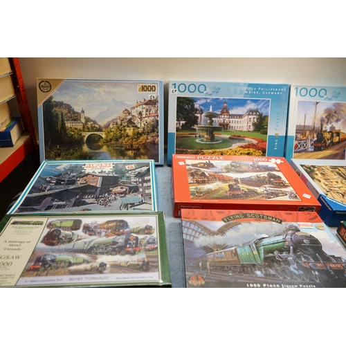 263 - Lot of Vintage Puzzles mostly Railway Interest