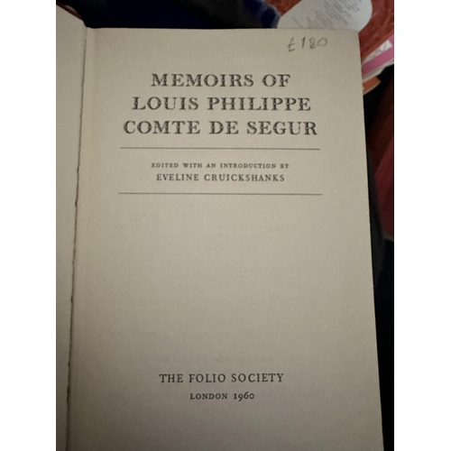 185 - Folio Society-1960-Memoirs of Louis Philippe Comte de Segur