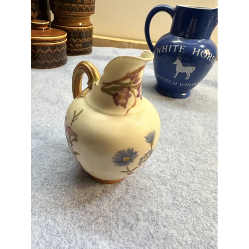 233 - Victorian Royal Worcester Ewer