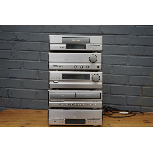 112 - Denon Stacking System with UPA-110 Amplifier