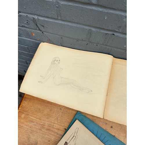 255 - Large Collection of Drawings and Sketch Books of Models 1960s-Photos don't show every drawing. Loads... 